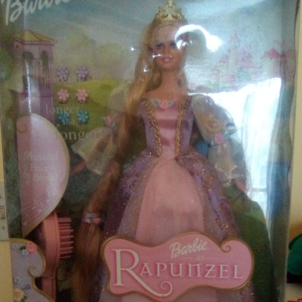 Rapunzel Barbie doll